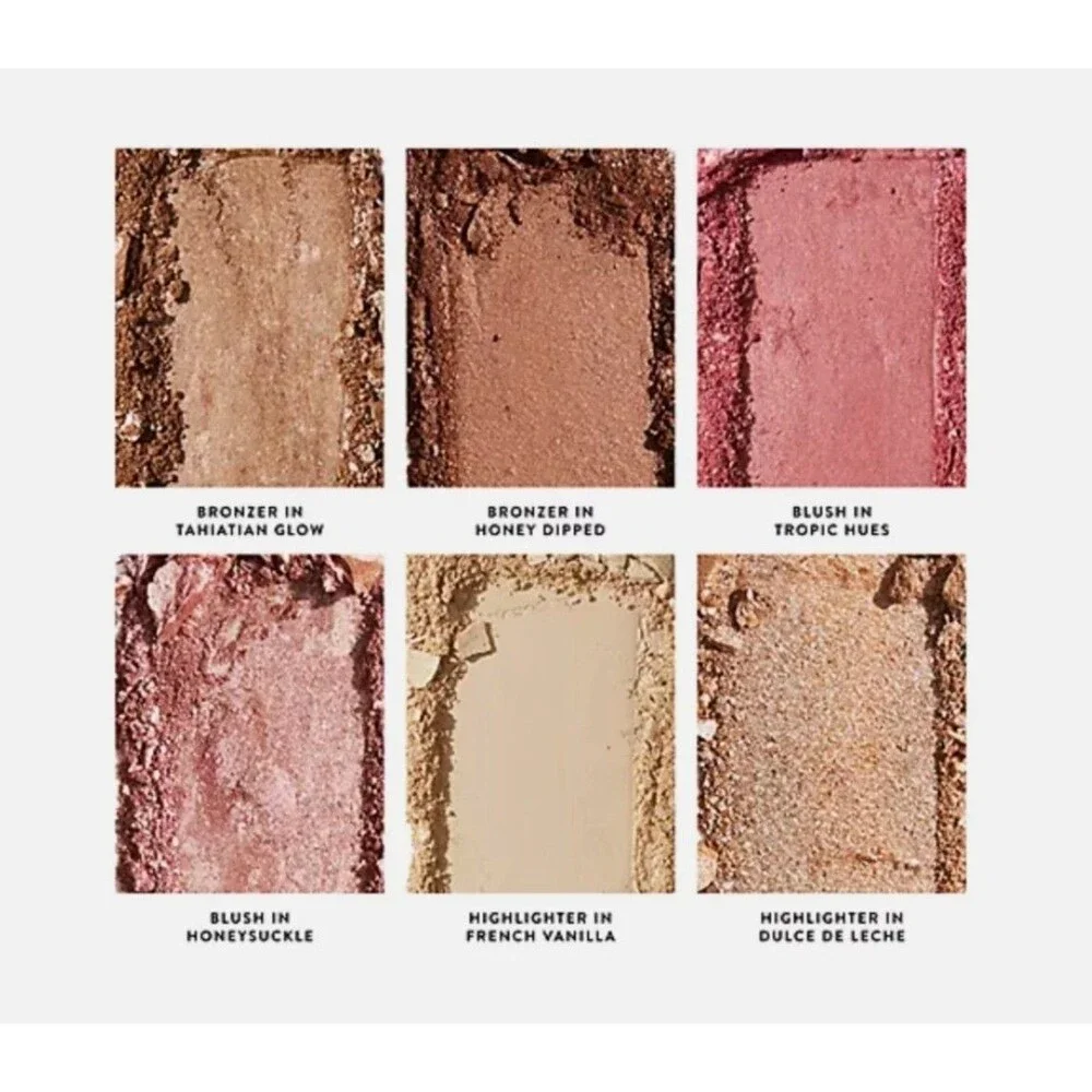 Laura Geller Cheek to Chic Tropical Glow Face Palette_Multi